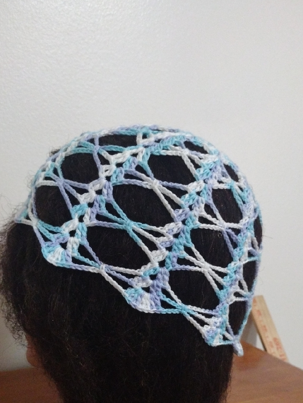 Handmade Crochet Summer Mesh Decorative Hat